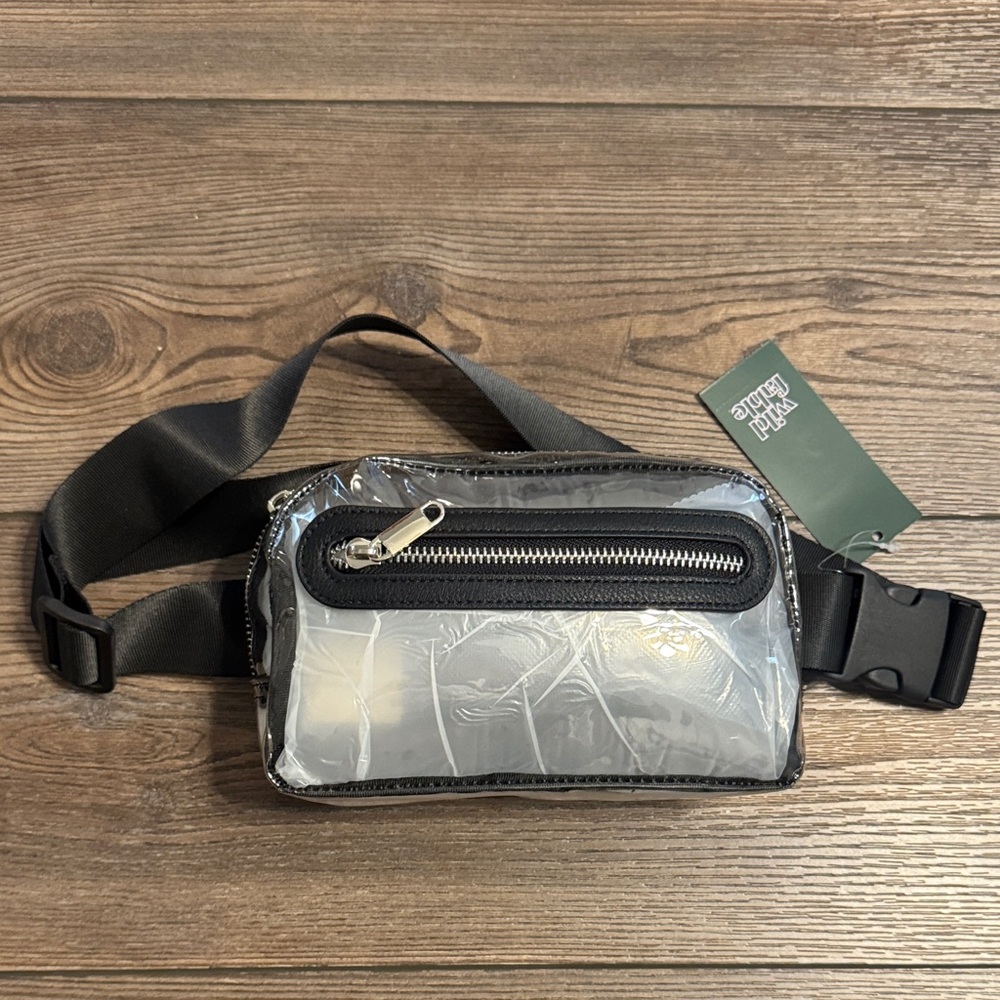 NWT Wild Fable Clear Belt Bag